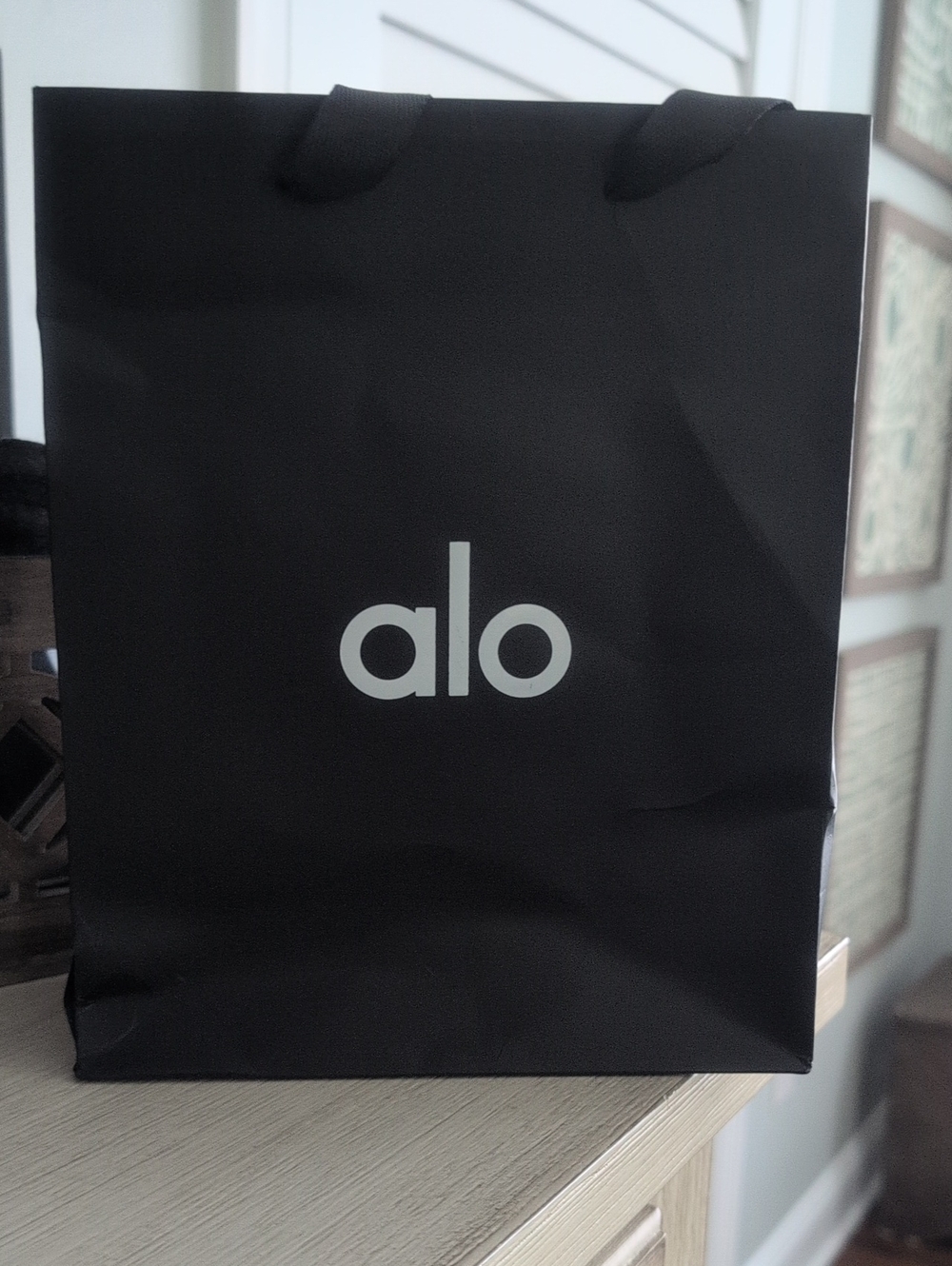 ALO Yoga Black Suit Up Trouser Long Sz Small